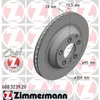 2 Zimmermann Bremsscheiben 358mm hinten für Audi Porsche VW Produktbild-Vorschau 2