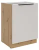 Küchen Unterschrank 60 cm Küche SOLANO Kaschmir beige matt Produktbild-Vorschau 1