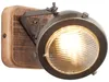 BRILLIANT Wandspot Carmen Wood braun IP20 GU10 5 Watt Produktbild-Vorschau 3