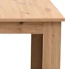 Homestyle4u Esstisch ausziehbar 160-200 x 90 cm Braun Produktbild-Vorschau 5
