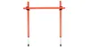An orange dog agility hurdle on a white background. Anteprima dell’immagine prodotto