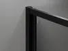 Mexen Exo Porte de douche 90x200cm, transparente, noire, Voir les images du produit 5