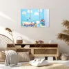 Bild auf Leinwand - Leinwandbild - Boot Anker Wolken Junge Produktbild-Vorschau 7
