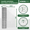 Malla hexagonal galvanizada GARDEN HEX ZN, 1000/13/0,7 mm, Vista previa de la imagen del producto 2