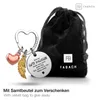 "Beste collega," beschermengel sleutelhanger - Productafbeelding-voorbeeld 2