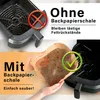 GOURMETmaxx Barquettes en papier sulfurisé pour friteuse à Voir les images du produit 4