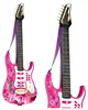 Gitarre mit Mikrofon, Saiten, Verstärker, Pink Produktbild-Vorschau 2