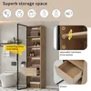 okwish Vetrina (media), Armadio da bagno, Armadio alto con Anteprima dell’immagine prodotto 10