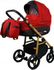 BabyLux® Axel | 2in1 Kinderwagen Set | Red | Produktbild-Vorschau 2