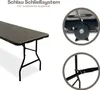 Rijoka Klapptisch Camping Rattan Gartentisch – Campingtisch Produktbild-Vorschau 5