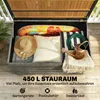 Outsunny Gartenbox 450 L Polyrattan wasserdicht Auflagenbox Produktbild-Vorschau 5