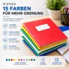 15x bunte Hefthüllen A4 – Heftumschläge & Heftschoner für Produktbild-Vorschau 8
