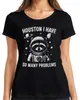 Houston I really have so many problems Raccoon Astronaut Náhled obrázku produktu 1