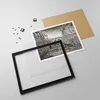 Gerahmtes Poster - Schwarzer Rahmen - Brücke Pier Sepia - Produktbild-Vorschau 4