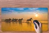 MuchoWow® Schreibtischunterlage In den Sonnenuntergang Produktbild-Vorschau 3
