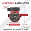 AVANSA 15-6/130 Circulatiepomp cv-pomp 230 V – DN15 1", 130 Productafbeelding-voorbeeld 4