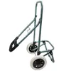 A gray folding trolley with two wheels against a white background. Produktbild-Vorschau