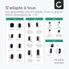 CELLONIC - Support caméra de surveillance avec filetage Voir les images du produit 5
