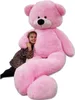 Grand ours en peluche 2,2 mètres rose 220 cm XXL Voir les images du produit 1