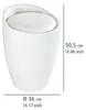 WENKO Bad Hocker CANDY Wäsche Korb 20 L Sack Sammler Sitz Produktbild-Vorschau 4