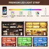 Flieks Credenza moderna con illuminazione a LED, mobile Anteprima dell’immagine prodotto 5