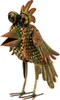 Vogel Metall stehend abstrakt 29cm Vogelfigur Haus Garten Produktbild-Vorschau 1