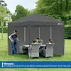 Sekey 2 Seitenteile für 3x3 /3x6m/3x9m pavillon mit Produktbild-Vorschau 2