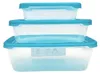 Set De 3 Pots Rectangulaires "Polar Frost", 0,6L/1,3L/2,5L Voir les images du produit 2