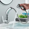 Waschtischarmatur Bad Ausziehbar Brause Wasserhahn Bad Produktbild-Vorschau 2