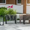 KADAX Blumentopf auf Beinen "Trikala", aus Kunststoff, Produktbild-Vorschau 4