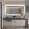 Koupelnové zrcadlo s osvětlením, 60 x 100 cm, zobrazení Náhled obrázku produktu 1