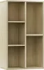 Libreria/seduta Sonoma rovere 50x25x80 cm materiale a base Anteprima dell’immagine prodotto 1