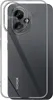 A clear protective case for a smartphone, shown from the back. Anteprima dell’immagine prodotto