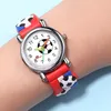 Kinderuhr Football – Rosa für kleine Fußballfans KP11408 Produktbild-Vorschau 4
