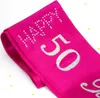 Oblique Unique Schärpe Happy Birthday 50. Geburtstag 50er Produktbild-Vorschau 3