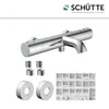 LOS ANGELES Thermostat Wannenfüllarmatur, Chrom Produktbild-Vorschau 4