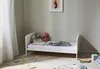 Babybett Kinderbett 70x140 cm Umbaubares Gitterbett Produktbild-Vorschau 5