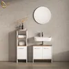 Set di mobili da bagno Livinity Amalfi Rovere bianco/dorato Anteprima dell’immagine prodotto 2