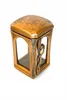 Goldene Grablaterne Grabkerze Grablampe Grablicht Retro aus Produktbild-Vorschau 2
