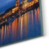DEQORI Hybrid Leinwand Bild 60x30 cm 'Dresdner Abendglanz' Produktbild-Vorschau 5