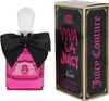 A bottle of Juicy Couture Viva La Juicy Noir eau de Parfum and its packaging are displayed side-by-side against a white background. Podgląd zdjęcia produktu