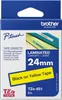 Brother Schriftbandkassette TZE-651 gelb/schwarz 24 mm Produktbild-Vorschau 7