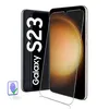 A Samsung Galaxy S23 phone with a screen protector and a case. Produktbild-Vorschau