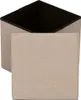 A beige storage ottoman with its lid placed in front of it. Náhled obrázku produktu