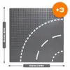 Bauplatte Straße Kurve 32x32 Noppen, Straßenplatte Produktbild-Vorschau 2