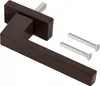 Braunes Aluminium-Fenstergriff, quadratisch, stilvoll, Produktbild-Vorschau 1