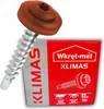 KLIMAS WDD Viti da lattoniere per lamiera RAL 8004 rame Anteprima dell’immagine prodotto 2