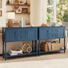 COSTWAY Konsolentisch Vintage mit 2 Schubladen & 2 Produktbild-Vorschau 8