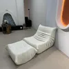 Relaxsessel Fernsehsessel Sofa bequemer sessel mit Hocker Produktbild-Vorschau 9