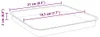 Maison Exclusive - Quadratisches Blumentablett 6 pcs Produktbild-Vorschau 10